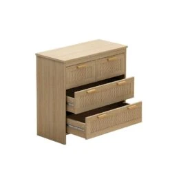 4 Drawers Rattan Cabinet, For Bedroom, Living Room, Dining Room, Hallways, Easy Assembly In Natural 8 4 Drawers Rattan Cabinet, For Bedroom, Living Room, Dining Room, Hallways, Easy Assembly In Natural -FURITURE SALE SHOP natural tahanbath pantry organizers z w75784351 4f 1000