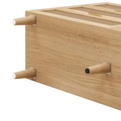 51.18 In. 6-Drawers Rattan Storage Cabinet Rattan Drawer With White Drawer Slides, For Bedroom, Living Room, Natural -FURITURE SALE SHOP natural tahanbath pantry organizers z w757p162760 c3 1000