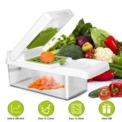 12-in-1 Vegetable Chopper With Container: Slicer, Dicer, Grater & More -FURITURE SALE SHOP no tahanbath cutting boards z d01027haa6v 4f 1000