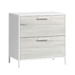 Lateral File, Off White Plus Gray Finish