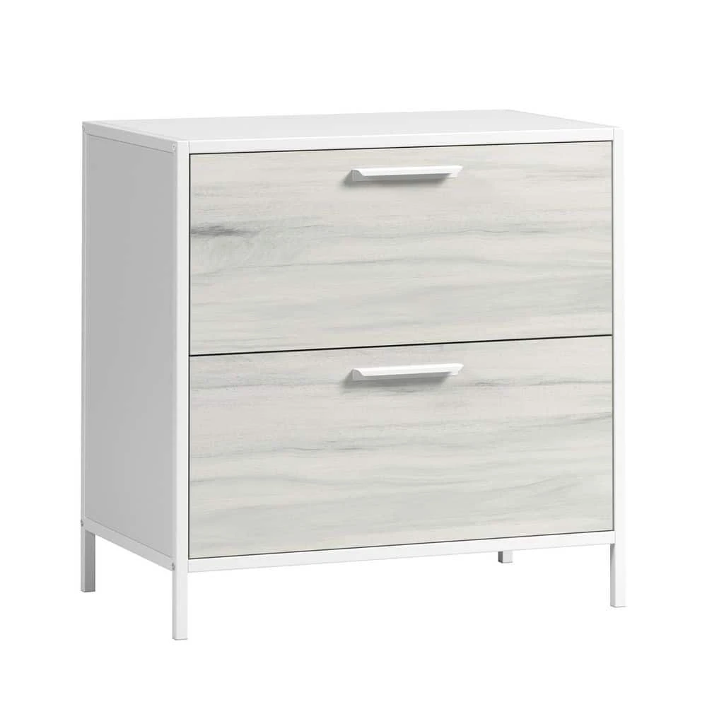 Lateral File, Off White Plus Gray Finish 1 Lateral File, Off White Plus Gray Finish