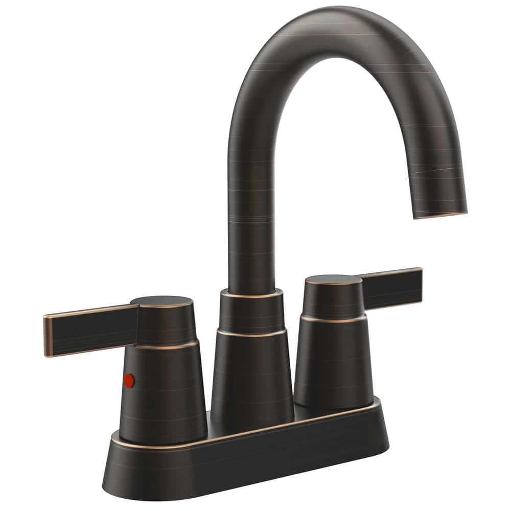 4 In. Centerset 2-Handle Bathroom Sink Faucet Vanity Faucet Bathroom Faucet In Oil Rubbed Bronze 1 4 In. Centerset 2-Handle Bathroom Sink Faucet Vanity Faucet Bathroom Faucet In Oil Rubbed Bronze
