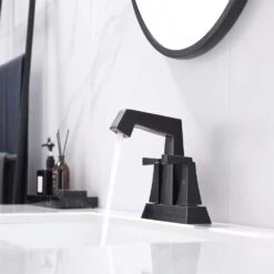 Modern Commercial 4 In. Centerset Vanity Faucet 3 Hole Bathroom Faucet In Oil Rubbed Bronze 15 Modern Commercial 4 In. Centerset Vanity Faucet 3 Hole Bathroom Faucet In Oil Rubbed Bronze -FURITURE SALE SHOP oil rubbed bronze centerset bathroom faucets x dr 4069 orb 31 1000