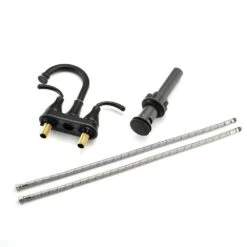 Titus Double Handle Wall Mounted Bathroom Faucet In Oil-Rubbed Bronze 9 Titus Double Handle Wall Mounted Bathroom Faucet In Oil-Rubbed Bronze -FURITURE SALE SHOP oil rubbed bronze tahanbath wall mounted faucets z w122458636 1f 1000