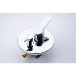 3-Spray Patterns With 2.5 GPM 10 In. Wall Mount Shower Set Dual Shower Heads With Handheld Spray In Polished Chrome -FURITURE SALE SHOP polished chrome dual shower heads w1194 d96202cp zq 1f 1000