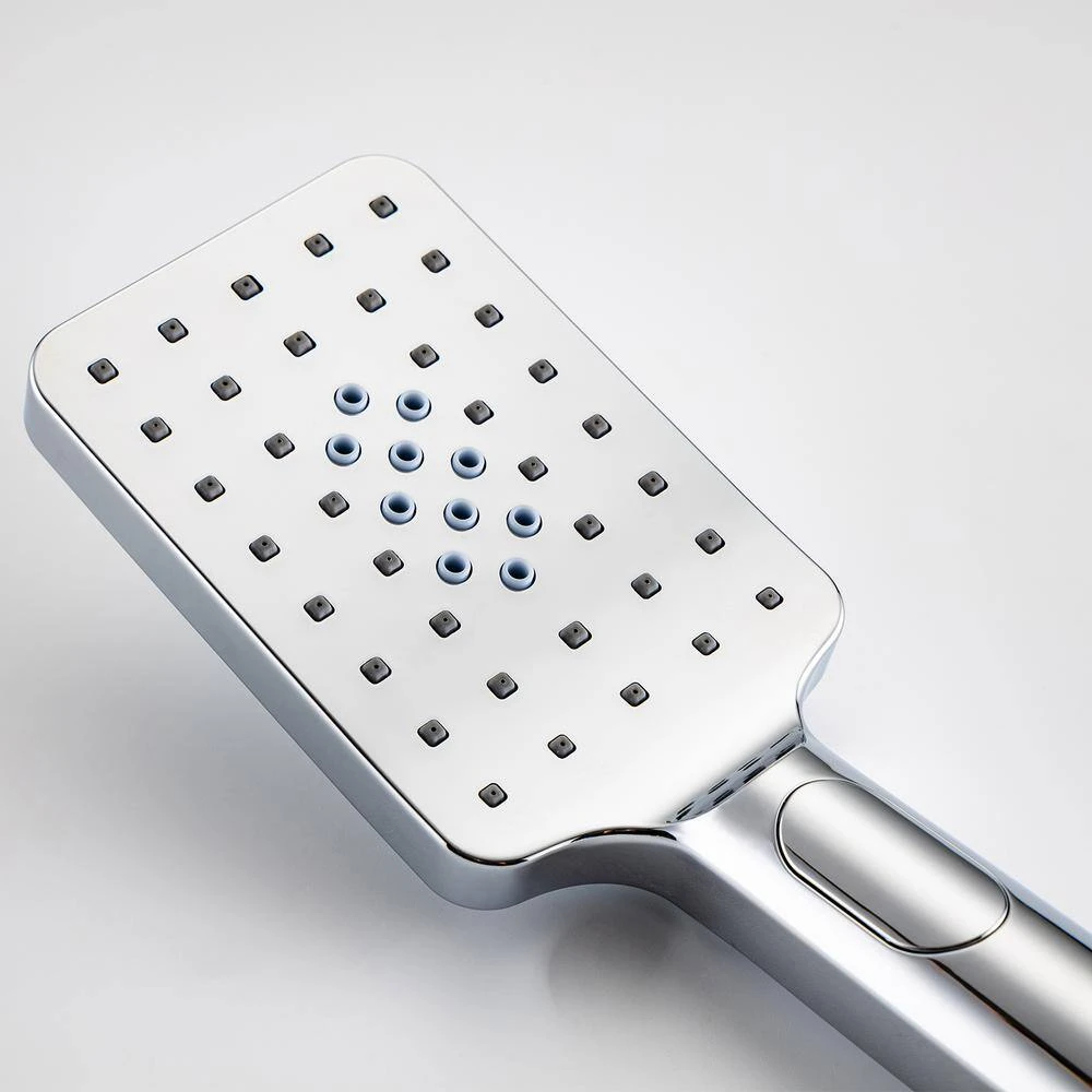 3-Spray Patterns With 2.5 GPM 12 In. Ceiling Mount Dual Shower Heads In Polished Chrome 5 3-Spray Patterns With 2.5 GPM 12 In. Ceiling Mount Dual Shower Heads In Polished Chrome - Image 5