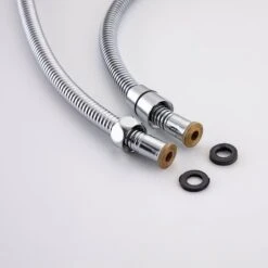 3-Spray Patterns With 2.5 GPM 12 In. Ceiling Mount Dual Shower Heads In Polished Chrome 12 3-Spray Patterns With 2.5 GPM 12 In. Ceiling Mount Dual Shower Heads In Polished Chrome -FURITURE SALE SHOP polished chrome dual shower heads w1194 d97205cp kxc 4f 1000