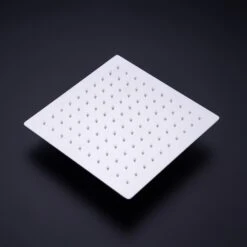 1-Spray Patterns With 2.5 GPM 10 In. Wall Mount Rain Fixed Shower Head In Polished Chrome (Valve Included) 15 1-Spray Patterns With 2.5 GPM 10 In. Wall Mount Rain Fixed Shower Head In Polished Chrome (Valve Included) -FURITURE SALE SHOP polished chrome fixed shower heads pzz 93101 cp zq 4f 1000