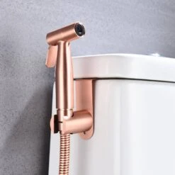 Single-Handle Bidet Faucet With Handle In Rose Gold -FURITURE SALE SHOP rose gold tahanbath bidet faucets z th fx0020 44 1000