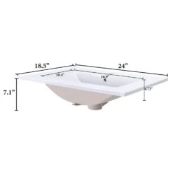 18 In. W X 19 In. H Bath Vanity In Gray With MDF Vanity Top In Black With Black Basin (1*Sink) 12 18 In. W X 19 In. H Bath Vanity In Gray With MDF Vanity Top In Black With Black Basin (1*Sink) -FURITURE SALE SHOP tahanbath bathroom vanities with tops q xuyan k2152 b 1d 1000