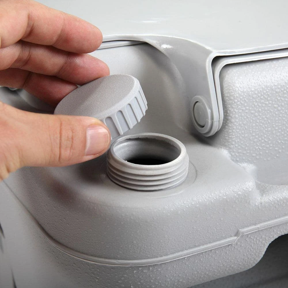 Travel Outdoor Non-Electric 5 Gal. Camping Portable Toilet, Flush Potty Waterless Toilet 2 Travel Outdoor Non-Electric 5 Gal. Camping Portable Toilet, Flush Potty Waterless Toilet - Image 2