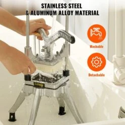 Commercial Chopper Commercial Vegetable Chopper With 4-Blades Fruits Dicer -FURITURE SALE SHOP tahanbath food choppers z t3342p298294 fa 1000