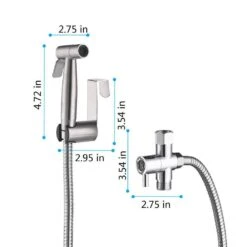 Bidet Sprayer For Toilet Bidet Attachment Handheld Cloth Diaper Sprayer 13 Bidet Sprayer For Toilet Bidet Attachment Handheld Cloth Diaper Sprayer -FURITURE SALE SHOP tahanbath handheld bidets z th fx0019 4f 1000