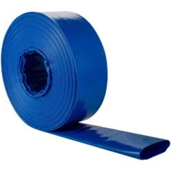 12.89 Ft 2" X 105' PVC Lay Flat Discharge Hose-Heavy Duty, Blue -FURITURE SALE SHOP tahanbath pvc schedule 40 pipe z t3342p298313 44 1000