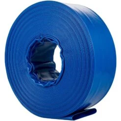 12.89 Ft 2" X 105' PVC Lay Flat Discharge Hose-Heavy Duty, Blue -FURITURE SALE SHOP tahanbath pvc schedule 40 pipe z t3342p298313 c3 1000