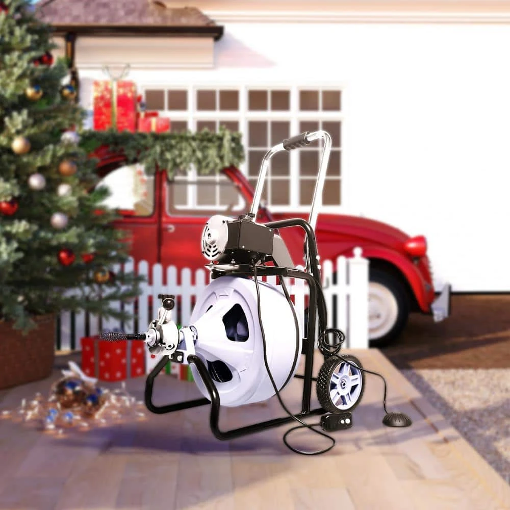 KT-9001J DrainMaster Max 75 Ft. X 1/2 In. Sewer Snake Electric Auger 4 KT-9001J DrainMaster Max 75 Ft. X 1/2 In. Sewer Snake Electric Auger - Image 4