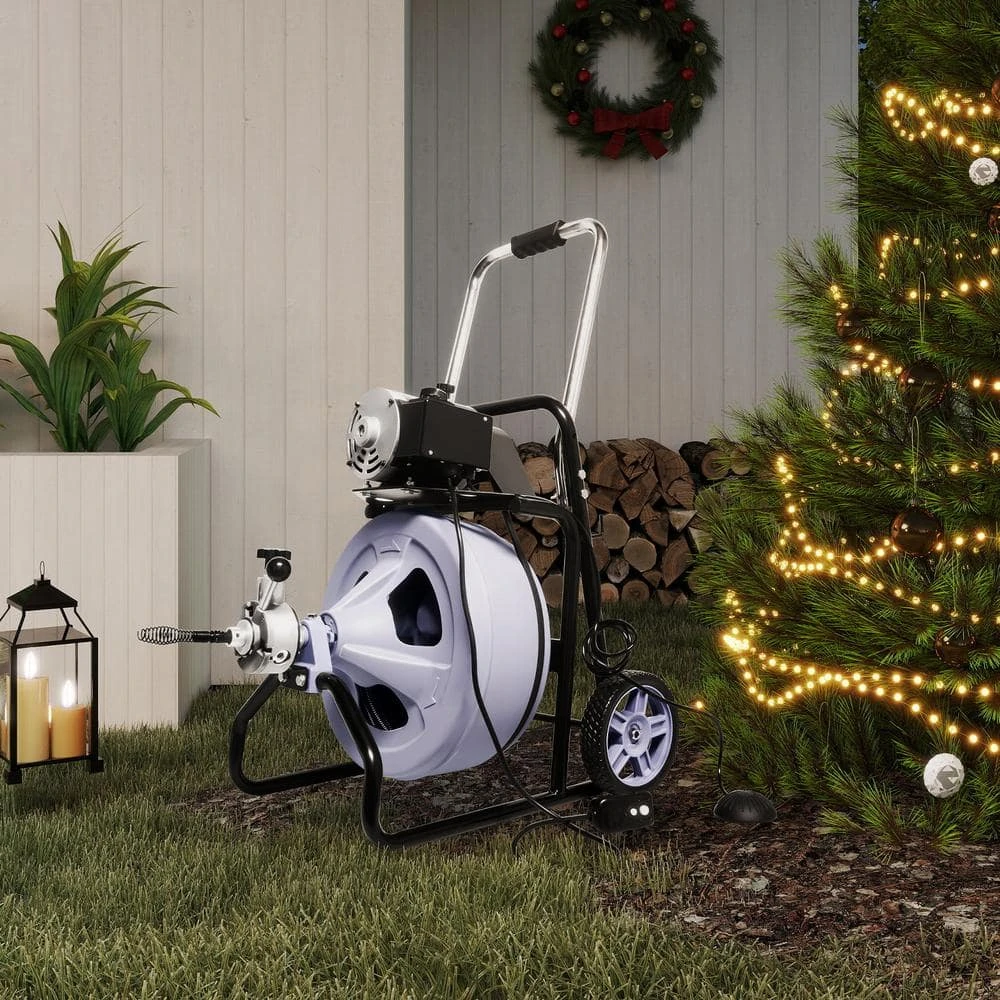 KT-9001J DrainMaster Max 75 Ft. X 1/2 In. Sewer Snake Electric Auger 6 KT-9001J DrainMaster Max 75 Ft. X 1/2 In. Sewer Snake Electric Auger - Image 6