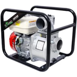 Water Pump 3 In.264Gpm, 163cc Honda GX160 Engine, 3IN NPT COUPLER