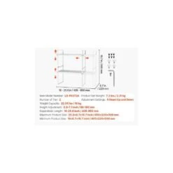 2 Tier Cabinet Organizer Shelf Counter Shelves Steel Kitchen Storage Spice Rack In White -FURITURE SALE SHOP tahanbath spice racks z d010277uxm8 66 1000