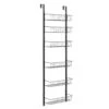 6-Tier Over The Door Pantry Organizer Hanging Storage Rack Adjustable Kitchen