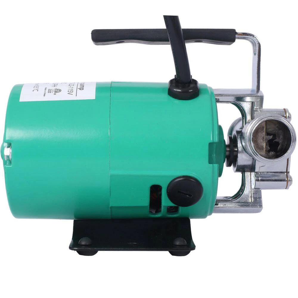 115V 330 GPH Water Transfer Pump Per Hour-Portable Electric Utility Pump With 6 Ft. Water Hose Kit, Green 3 115V 330 GPH Water Transfer Pump Per Hour-Portable Electric Utility Pump With 6 Ft. Water Hose Kit, Green - Image 3