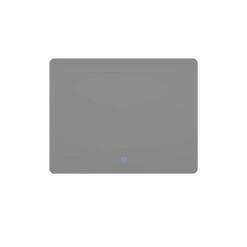 36 In. W X 28 In. H Frameless Rectangular Wall Mounted Bathroom Vanity Mirror In Transparent With LED Lighting