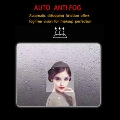 36 In. W X 28 In. H Frameless Rectangular Wall Mounted Bathroom Vanity Mirror In Transparent With LED Lighting -FURITURE SALE SHOP transparent tahanbath vanity mirrors w543 w54326743 zq 76 1000