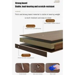 18.10 In. W X 18.10 In. D X 68.10 In. H Brown MDF Freestanding Linen Cabinet With Wheels And Drawers In Walnut 12 18.10 In. W X 18.10 In. D X 68.10 In. H Brown MDF Freestanding Linen Cabinet With Wheels And Drawers In Walnut -FURITURE SALE SHOP walnut brown tahanbath linen cabinets ct xl p212237 1f 1000