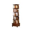 18.10 In. W X 18.10 In. D X 68.10 In. H Brown MDF Freestanding Linen Cabinet With Wheels And Drawers In Walnut