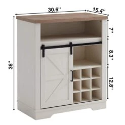 Small Storage Cabinet With Sliding Barn Door And Wine Shelf 10 Small Storage Cabinet With Sliding Barn Door And Wine Shelf -FURITURE SALE SHOP white oak tahanbath pantry organizers z w3151p264504 c3 1000