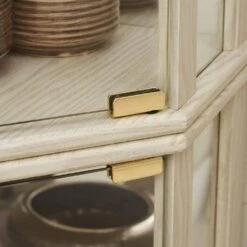 16.50 In. W X 16.50 In. H White Lighted Corner Curio Cabinet-Glass Display Case W/Built-in Lighting For Antiques & Wine -FURITURE SALE SHOP white tahanbath assembled kitchen cabinets z w1758p294617 31 1000