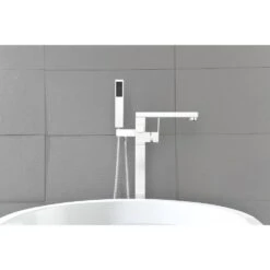 Single-Handle Claw Foot Freestanding Tub Faucet In. White -FURITURE SALE SHOP white tahanbath claw foot tub faucets z w1272 57915 44 1000