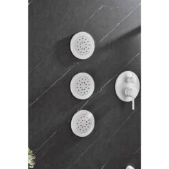 Single-Handle Claw Foot Tub Faucet With Hand Shower Body Shower Bodyspray (White - 3pcs) In. White 14 Single-Handle Claw Foot Tub Faucet With Hand Shower Body Shower Bodyspray (White - 3pcs) In. White -FURITURE SALE SHOP white tahanbath claw foot tub faucets z w928100920 44 1000