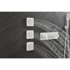 Single-Handle Claw Foot Tub Faucet With Hand Shower Spray Body Shower Bodyspray (3pcs) In. White -FURITURE SALE SHOP white tahanbath claw foot tub faucets z w928100927 44 1000