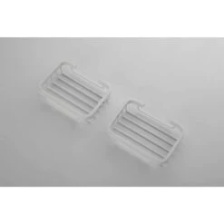 4-Spray Round High Preasure Adjustable Slide Bar Shower And Soap Dish With Hand Shower In White -FURITURE SALE SHOP white tahanbath dual shower heads z w1272 81835 44 1000