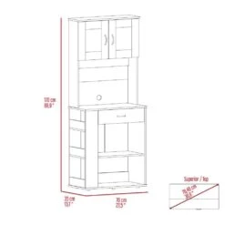 27.50 In. W X 13.70 In. D X 66.90 In. H White Particle Board Freestanding Linen Cabinet With 2 Storage Shelves In White 8 27.50 In. W X 13.70 In. D X 66.90 In. H White Particle Board Freestanding Linen Cabinet With 2 Storage Shelves In White -FURITURE SALE SHOP white tahanbath linen cabinets ct xl 120774 c3 1000