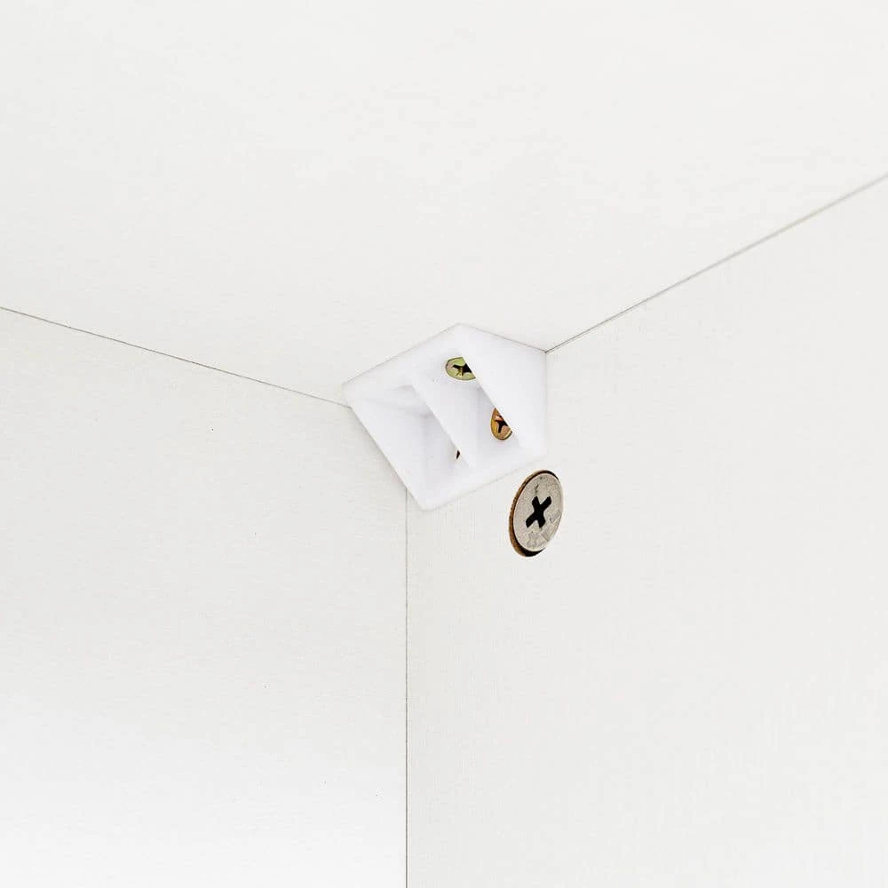 15.75 In. W X 31.49 In. D X 71.65 In. H White MDF Freestanding Linen Cabinet With 2-Drawers And 8-Door In White 7 15.75 In. W X 31.49 In. D X 71.65 In. H White MDF Freestanding Linen Cabinet With 2-Drawers And 8-Door In White - Image 7