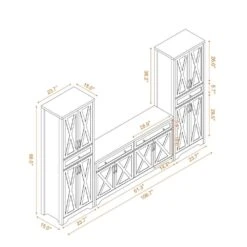 15 In. W X 108.70 In. D X 68 In. H White MDF And Particle Board Freestanding Linen Cabinet With Drawers In White 15 15 In. W X 108.70 In. D X 68 In. H White MDF And Particle Board Freestanding Linen Cabinet With Drawers In White -FURITURE SALE SHOP white tahanbath linen cabinets ct xl s00010 c3 1000