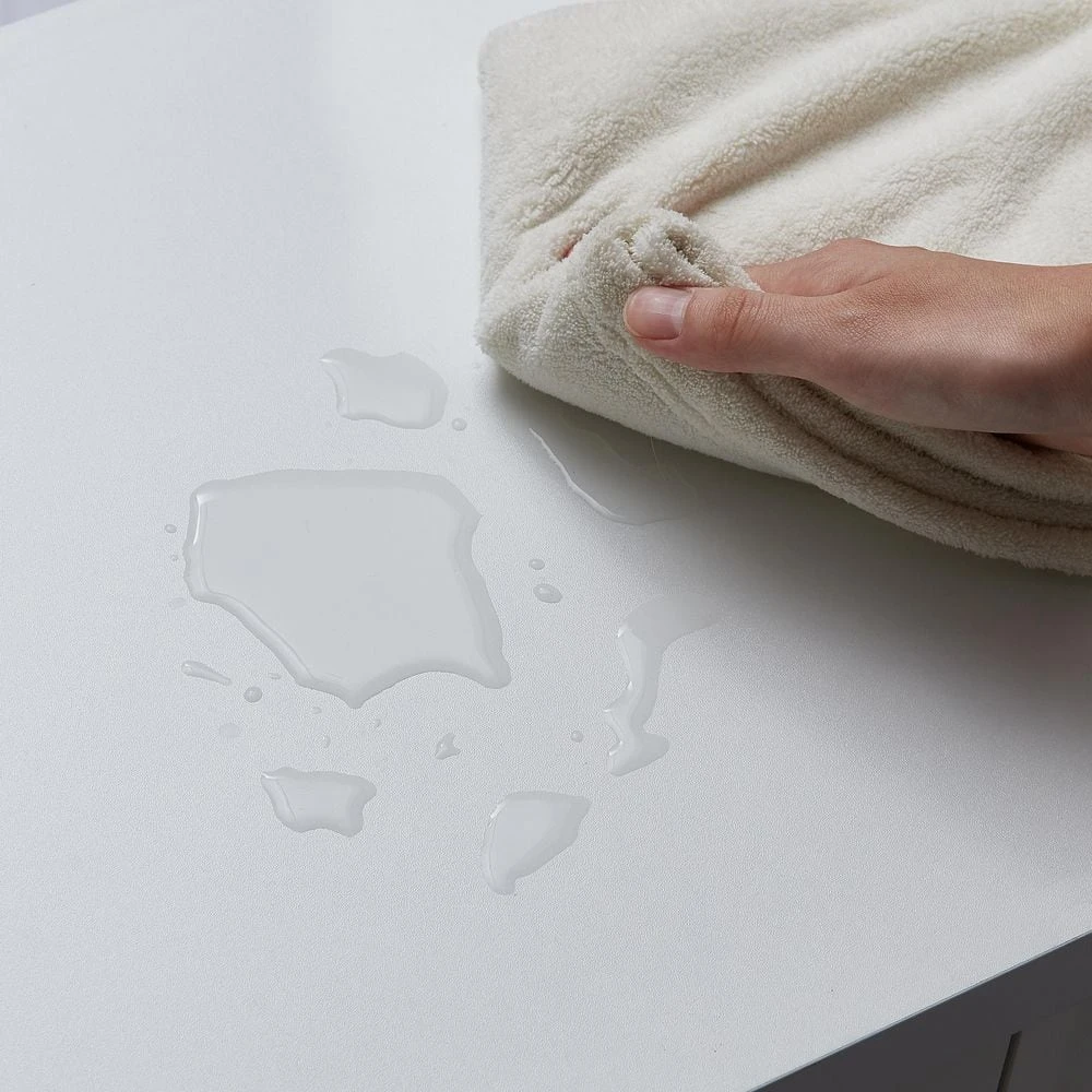 15 In. W X 108.70 In. D X 68 In. H White MDF And Particle Board Freestanding Linen Cabinet With Drawers In White 9 15 In. W X 108.70 In. D X 68 In. H White MDF And Particle Board Freestanding Linen Cabinet With Drawers In White - Image 9