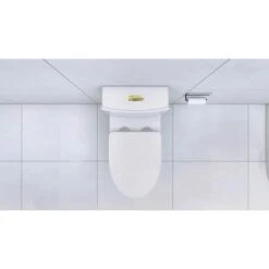Dual Flush Single Flush: Other Elongated One Piece Toilet White -FURITURE SALE SHOP white tahanbath one piece toilets k w2826p192007 44 1000