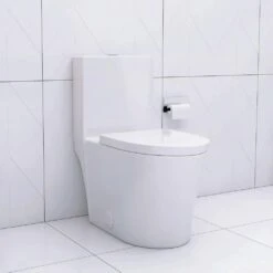Dual Flush Single Flush: Other Elongated One Piece Toilet White -FURITURE SALE SHOP white tahanbath one piece toilets k w2826p192007 4f 1000