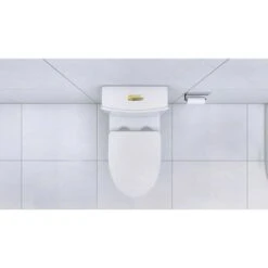 Dual Flush Single Flush: Other Elongated One Piece Toilet White -FURITURE SALE SHOP white tahanbath one piece toilets k w2826p192007 76 1000