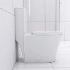 Dual Flush Single Flush: Other Elongated One Piece Toilet White -FURITURE SALE SHOP white tahanbath one piece toilets k w2826p192007 c3 1000