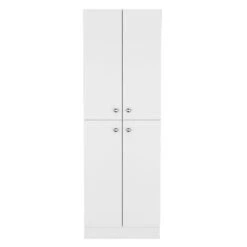 Freestanding 71 In. H Kitchen Pantry Cabinet With 4-Doors And 5-Adjustable Shelves -FURITURE SALE SHOP white tahanbath pantry organizers z b070p188842 c3 1000