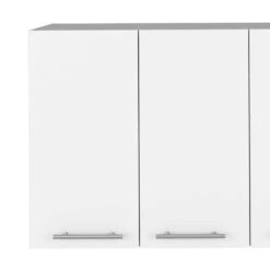 Kitchen Cabinet Durham, Four Doors, White Finish -FURITURE SALE SHOP white tahanbath pantry organizers z b092122919 44 1000