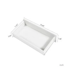 6-Drawer White Dresser With LED Lights For Bedroom, Living Room And More 17 6-Drawer White Dresser With LED Lights For Bedroom, Living Room And More -FURITURE SALE SHOP white tahanbath pantry organizers z w132166406 76 1000