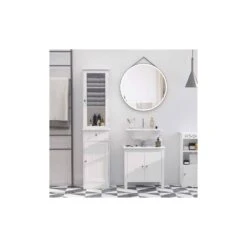 Bathroom Storage Cabinet In White -FURITURE SALE SHOP white tahanbath pantry organizers z w2378p176276 31 1000