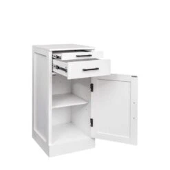White Color Modular Wine Bar Cabinet Buffet Cabinet