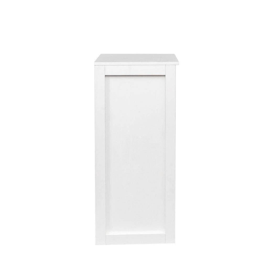 WHITE Color Modular Wine Bar Cabinet With Storage Shelves With Hutch For Dining Room 3 WHITE Color Modular Wine Bar Cabinet With Storage Shelves With Hutch For Dining Room - Image 3