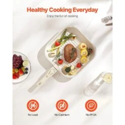 17-Piece Pots And Pans Set Stainless Steel Granite Nonstick Kitchen Cookware Induction White 12 17-Piece Pots And Pans Set Stainless Steel Granite Nonstick Kitchen Cookware Induction White -FURITURE SALE SHOP white tahanbath pot pan sets z w2201p190850 1f 1000